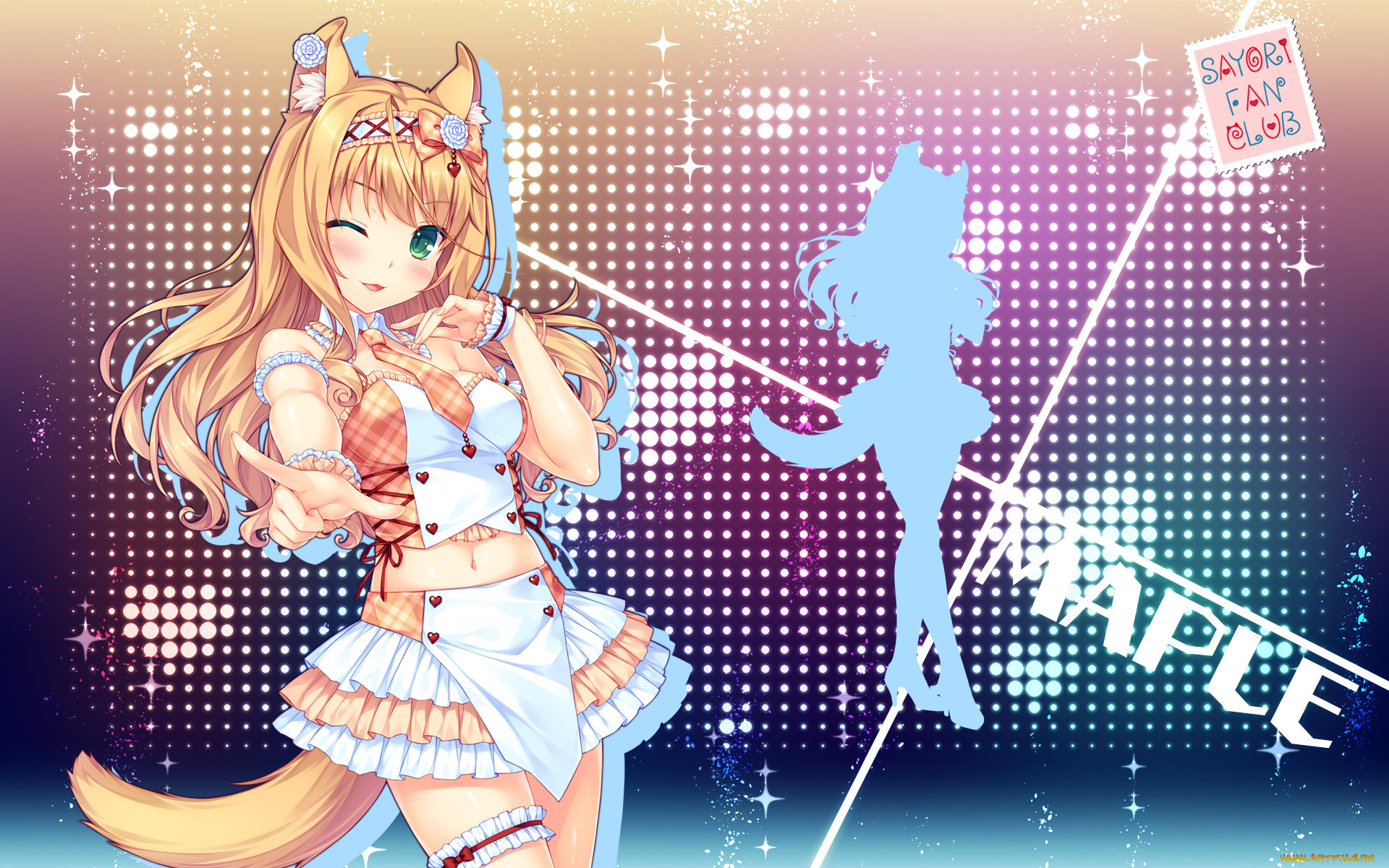 , nekopara, maple